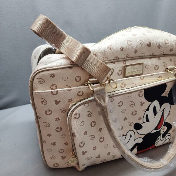 PRIMARK Disney Mickey Mouse Weekender Overnight Travel Bag - New With Tag - Picture 10 of 14